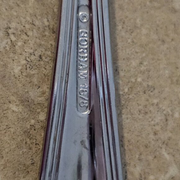 Lot of 4 Gorham WINFIELD Salad Forks 6 7/8" Glossy 18/8 Stainless Flatware - Picture 5 of 5